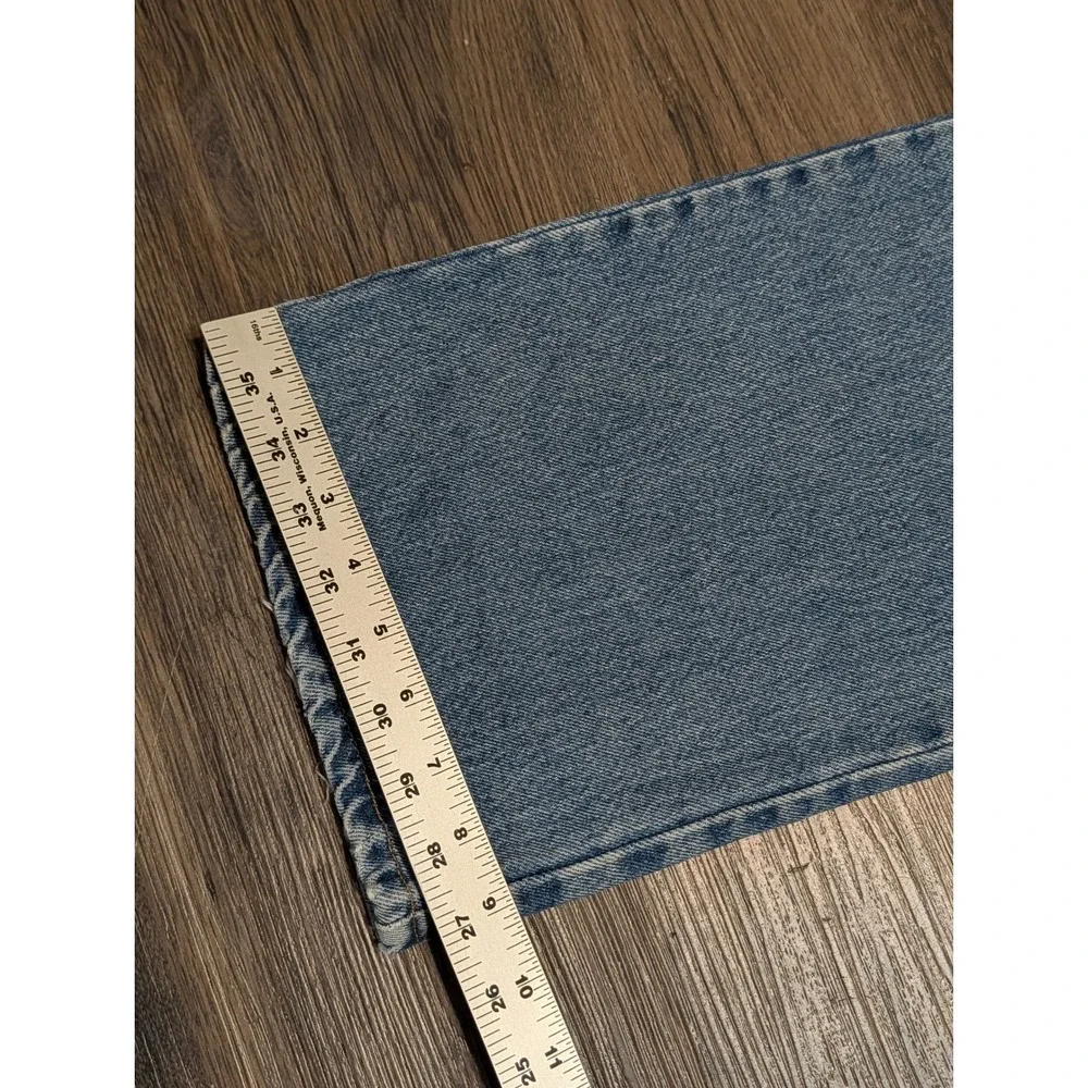 Levis 517 Bootcut Jeans Mens 38x30 Light Wash Blue Denim 100% Cotton 517-0216